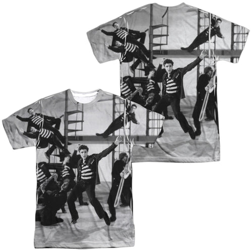 Elvis Presley Jubilant Felons Men's Regular Fit 100% Polyester Short-Sleeve T-Shirt