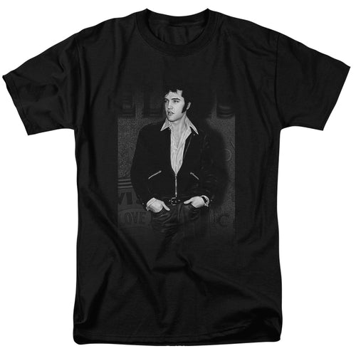 Elvis Presley Just Cool Men's 18/1 100% Cotton Short-Sleeve T-Shirt