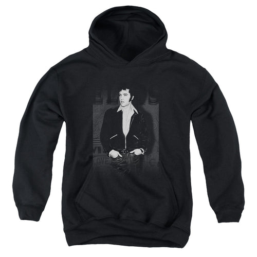 Elvis Presley Just Cool Youth 50% Cotton 50% Poly Pull-Over Hoodie