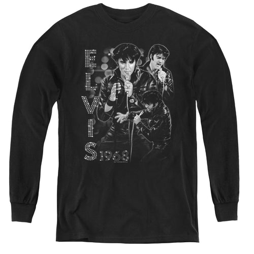 Elvis Presley Leathered Youth LS T
