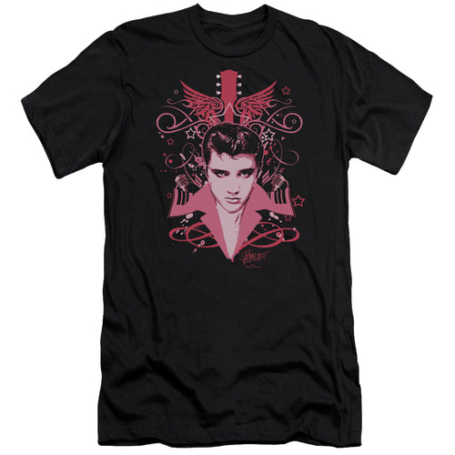 Elvis Presley Lets Face It Men's Premium Ultra-Soft 30/1 100% Cotton Slim Fit T-Shirt - Eco-Friendly - Made In The USA