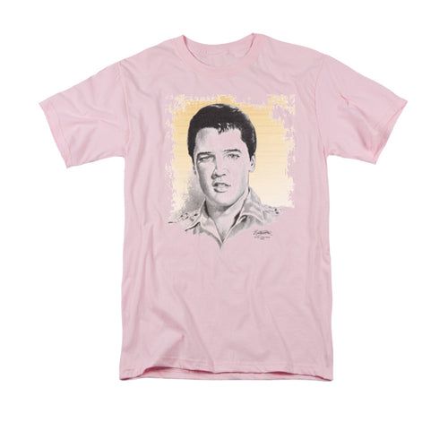 Elvis Presley Matinee Idol Men's 18/1 100% Cotton Short-Sleeve T-Shirt