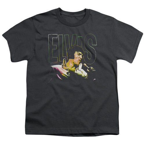 Elvis Presley Multicolored Youth 18/1 100% Cotton Short-Sleeve T-Shirt