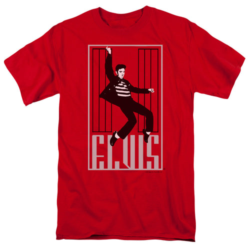 Elvis Presley Special Order One Jailhouse Men's 18/1 100% Cotton Short-Sleeve T-Shirt