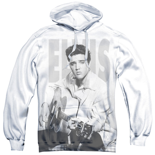 Elvis Presley Special Order Play Me A Song Adult 100% Poly Pullover Hoodie