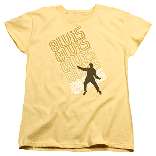 Elvis Presley Pointing Women's 18/1 100% Cotton Short-Sleeve T-Shirt
