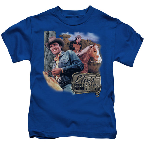 Elvis Presley Special Order Ranch Juvenile 18/1 100% Cotton Short-Sleeve T-Shirt