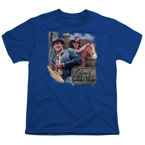 Elvis Presley Special Order Ranch Youth 18/1 100% Cotton Short-Sleeve T-Shirt