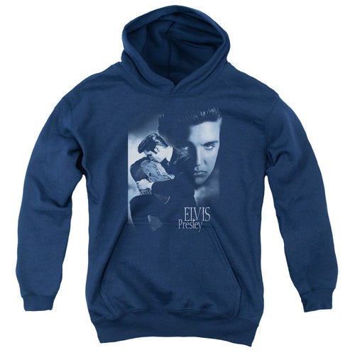 Elvis Presley Reverent Youth 50% Cotton 50% Poly Pull-Over Hoodie
