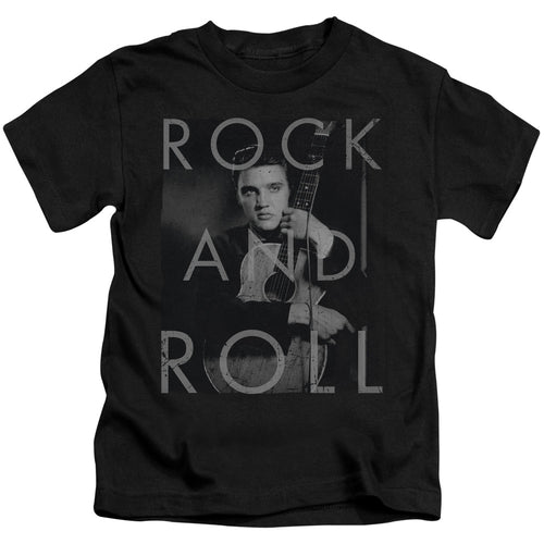 Elvis Presley Rock And Roll Juvenile 18/1 100% Cotton Short-Sleeve T-Shirt