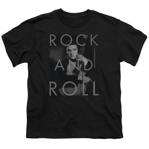 Elvis Presley Rock And Roll Youth 18/1 100% Cotton Short-Sleeve T-Shirt