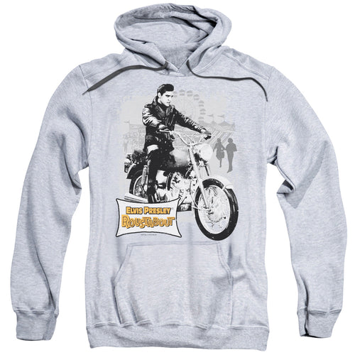 Elvis Presley Roustabout Poster Men's Pull-Over 75% Cotton 25% Poly Hoodie