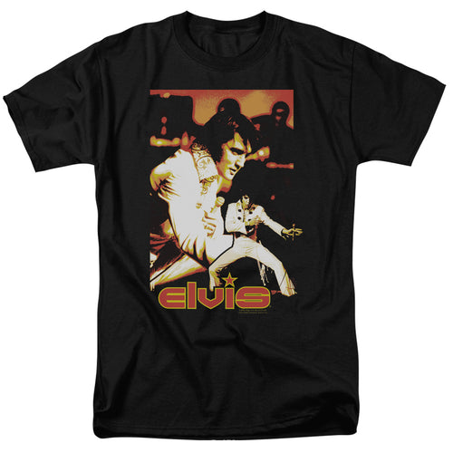 Elvis Presley Showman Men's 18/1 100% Cotton Short-Sleeve T-Shirt