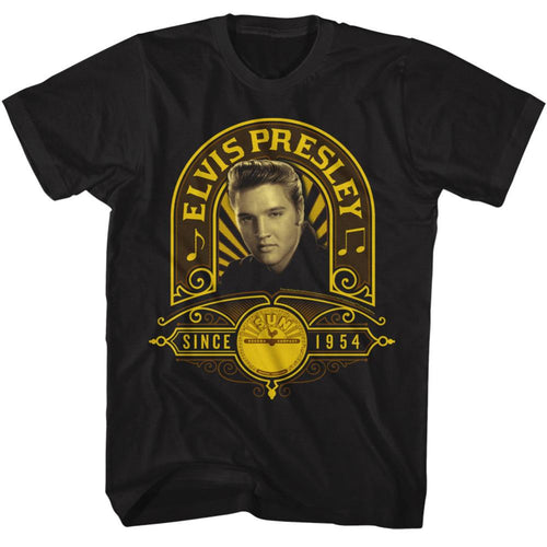 Elvis Presley Sun Records Sun Since 54 Adult Short-Sleeve T-Shirt
