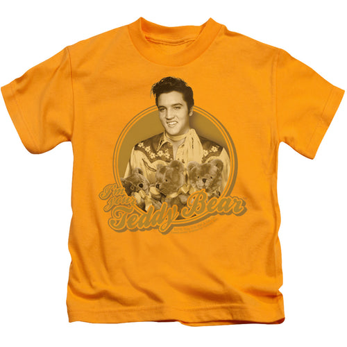 Elvis Presley Teddy Bear Juvenile 18/1 100% Cotton Short-Sleeve T-Shirt