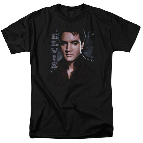 Elvis Presley Tough Men's 18/1 100% Cotton Short-Sleeve T-Shirt