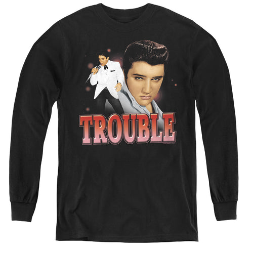 Elvis Presley Trouble Youth LS T