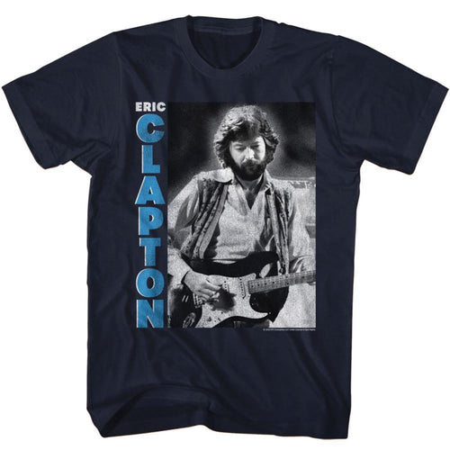 Eric Clapton BW Photo Adult Short-Sleeve T-Shirt