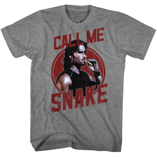 Escape From New York Special Order Call Me Snake Adult S/S Tshirt