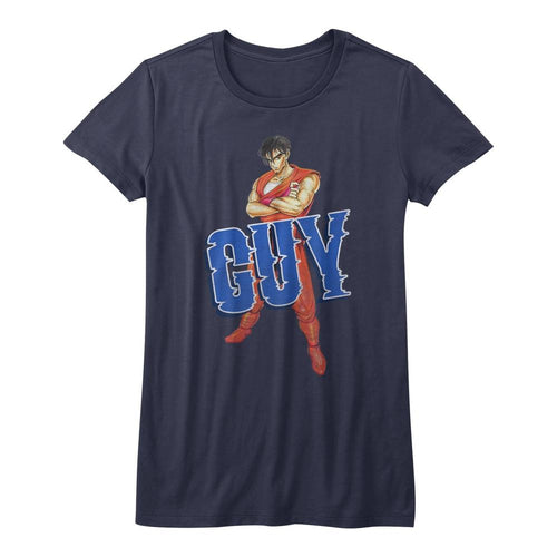 Final Fight Guy Juniors Short-Sleeve T-Shirt