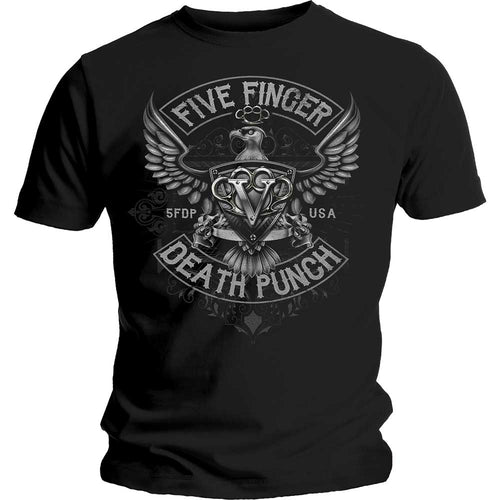 Five Finger Death Punch Howe Eagle Crest Unisex T-Shirt