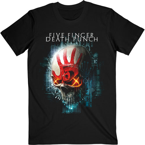 Five Finger Death Punch Interface Skull Unisex T-Shirt