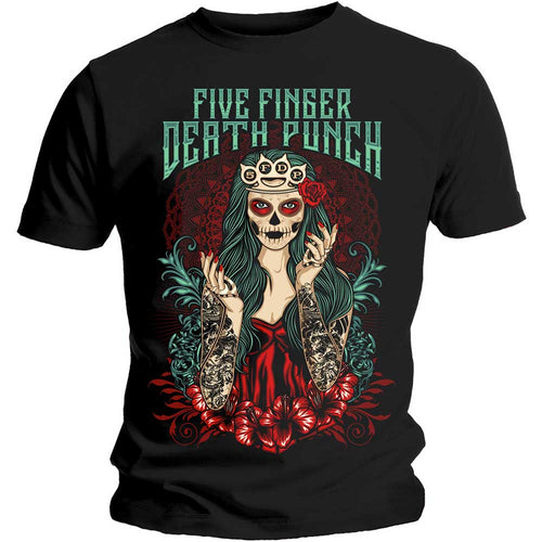 Five Finger Death Punch Lady Muerta Unisex T-Shirt