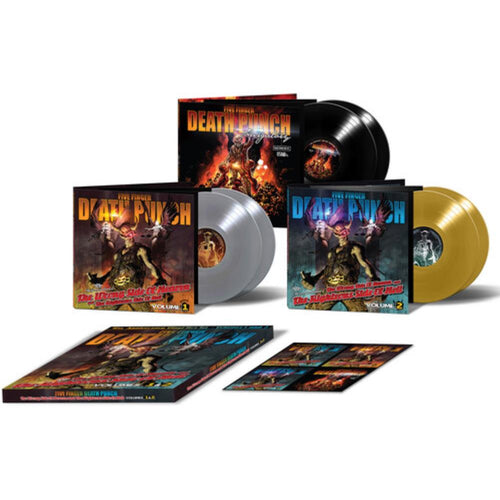 Five Finger Death Punch - Wrong Side Of Heaven Vol. 1 + 2 Box Set - Vinyl LP