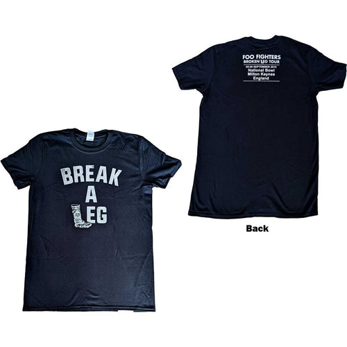 Foo Fighters Break A Leg Milton Keynes Unisex T-Shirt
