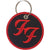 Foo Fighters Circle Logo Keychain