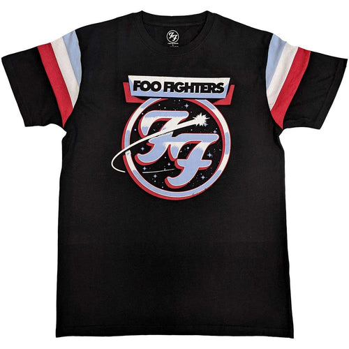 Foo Fighters Comet Tricolour Unisex Ringer T-Shirt