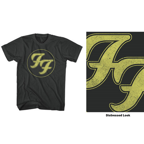 Foo Fighters Distressed FF Logo Unisex T-Shirt