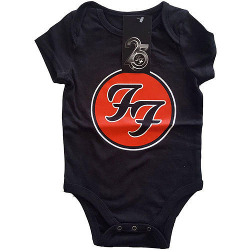 Foo Fighters FF Logo Kids Baby Grow