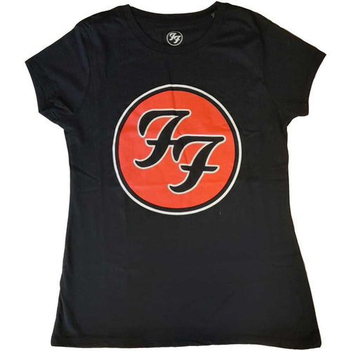 Foo Fighters FF Logo Ladies T-Shirt