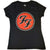 Foo Fighters FF Logo Ladies T-Shirt - Special Order
