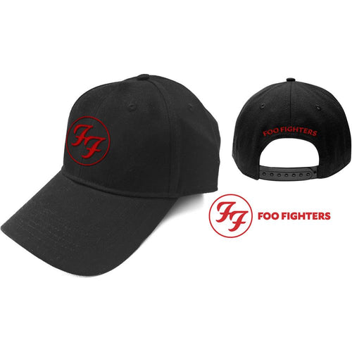 Foo Fighters Red Circle Logo Unisex Baseball Cap