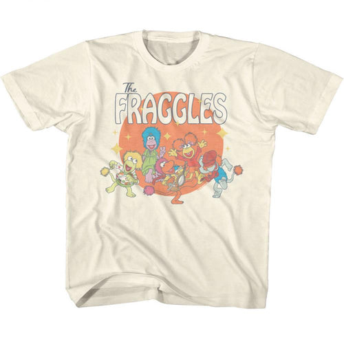 Fraggle Rock Circle Youth Short-Sleeve T-Shirt