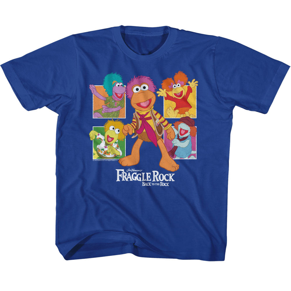 Fraggle Rock Special Order Four Squares Youth Short-Sleeve T-Shirt –  RockMerch
