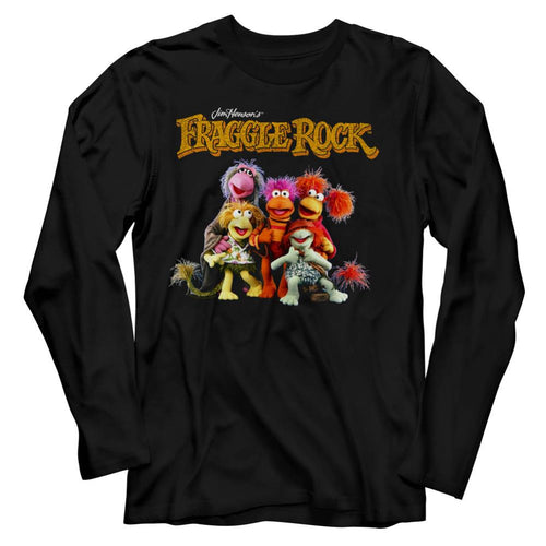 Fraggle Rock Group Shot Adult Long-Sleeve T-Shirt