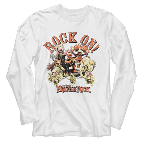 Fraggle Rock On Puppets Adult Long-Sleeve T-Shirt
