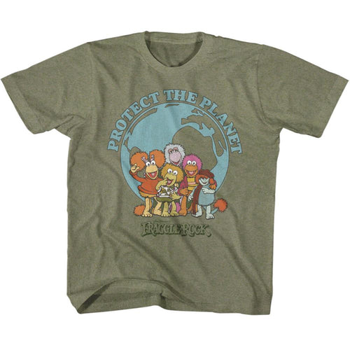 Fraggle Rock Special Order Save The Planet Toddler Short-Sleeve T-Shirt