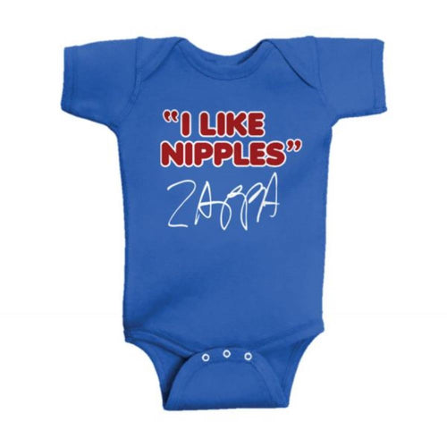 Frank Zappa - Baby - I Like Nipples Creeper/Romper Baby & Toddler Apparel