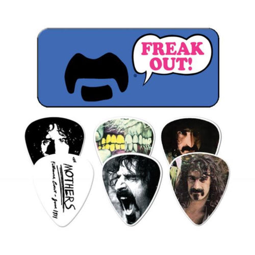 Frank Zappa - Blue Pick Tin Guitar Pick Tin - Special Order