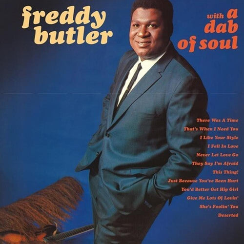 Freddy Butler - With A Dab Of Soul - Vinyl LP