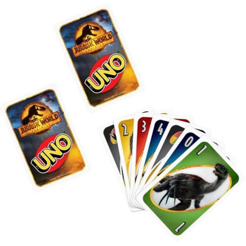 Games - Uno Jurassic World 3