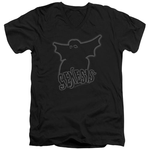 Genesis Watcher Of The Skies Men's 30/1 100% Cotton Slim Fit V-Neck T-Shirt