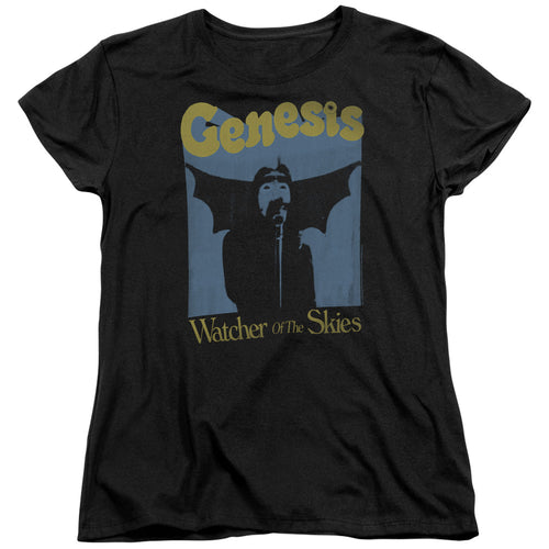 Genesis Special Order Watcher Of The Skies Women's 18/1 100% Cotton Short-Sleeve T-Shirt