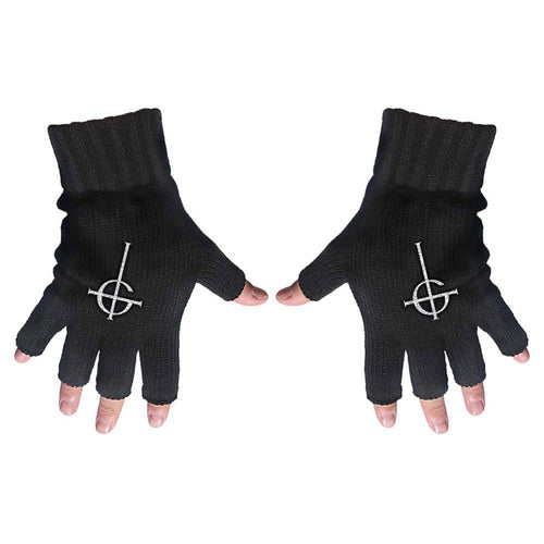 Ghost Ghost Cross Unisex Fingerless Gloves