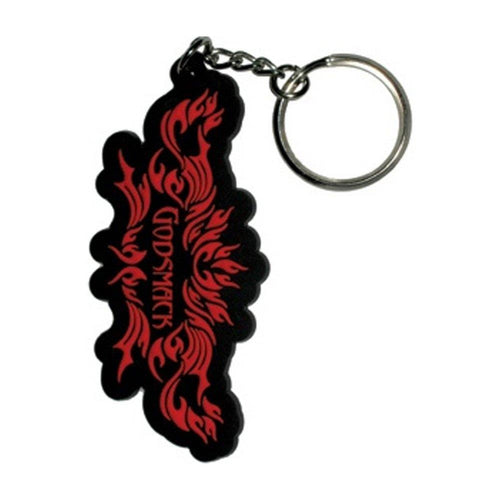 Godsmack Tribal Fire Rubber Keychain