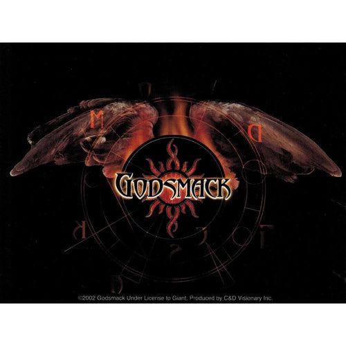 Godsmack Wings Logo Sticker